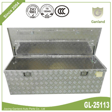 Diamond Plate Single Door Aluminum Underbed Tool Box